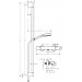 Hansgrohe Pulsify Select S Brausesystem 105 3jet Relaxation EcoSmart mit Ecostat Fine und Brausestange 90 cm Chrom