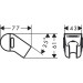 Hansgrohe Push-Schieber WallStoris mattweiss 