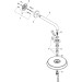 Hansgrohe Raindance Classic Tellerkopfbrause 240mm Air chrom/polished gold optic mit Brausearm 390mm 27424090