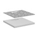 Hansgrohe RainDrain Board Befliesbares Duschelement 1000/1000 mit Installationsset 