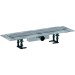 Hansgrohe RainDrain Compact Komplettset Duschrinne 600 für Standardinstallation Edelstahl gebürstet
