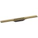 Hansgrohe RainDrain Flex Duschrinne 1000 mm kürzbar für Wandmontage brushed bronze