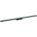 Hansgrohe RainDrain Flex Duschrinne 1200 mm kürzbar für Wandmontage brushed black chrome