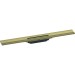 Hansgrohe RainDrain Flex Duschrinne 700 mm kürzbar für Wandmontage brushed bronze