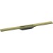 Hansgrohe RainDrain Flex Duschrinne 800 mm kürzbar zur freien Montage brushed bronze