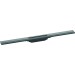 Hansgrohe RainDrain Flex Duschrinne 800 mm kürzbar zur freien Montage Brushed Black Chrome