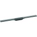 Hansgrohe RainDrain Flex Duschrinne 900 mm kürzbar zur freien Montage brushed black chrome