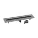 Hansgrohe RainDrain Go Komplettset Duschrinne 1000 rückseitig befliesbar für Standard-/flache Installation Mattschwarz