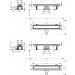 Hansgrohe RainDrain Go Komplettset Duschrinne 600 rückseitig befliesbar für Standard-/flache Installation Mattschwarz