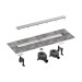 Hansgrohe RainDrain Go Komplettset Duschrinne 600 rückseitig befliesbar für Standard-/flache Installation Mattschwarz