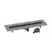 Hansgrohe RainDrain Go Komplettset Duschrinne 900 rückseitig befliesbar für Standard-/flache Installation Mattschwarz