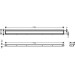 Hansgrohe RainDrain Match Duschrinne 1000 mm mit höhenverstellbaren Rahmen MW