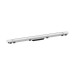 Hansgrohe RainDrain Match Plus Fertigset Duschrinne 900 mit höhenverstellbarem Rahmen Mattweiß