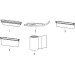 Hansgrohe RainDrain Minimalistic Fertigset Duschrinne 1000 