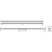 Hansgrohe RainDrain Original Fertigset Duschrinne 1200 Edelstahl gebürstet
