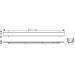 Hansgrohe RainDrain Rock Duschrinne 800 mm kürzbar und befliesbar