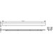 Hansgrohe RainDrain Rock Duschrinne 800 mm kürzbar und befliesbar