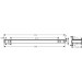Hansgrohe Rainfinity Ablage 500 Mattschwarz
