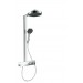 Hansgrohe Rainfinity Showerpipe 250 1jet EcoSmart mit ShowerTablet 350 Chrom