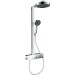 Hansgrohe Rainfinity Showerpipe 250 1jet EcoSmart mit ShowerTablet 350 Chrom