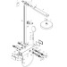 Hansgrohe Rainfinity Showerpipe 250 1jet EcoSmart mit ShowerTablet 350 Mattschwarz
