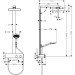 Hansgrohe Rainfinity Showerpipe 250 1jet EcoSmart mit ShowerTablet 350 Mattschwarz
