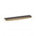 Hansgrohe Rainfinity Wandanschluss Porter 500 mit Brausehalter und Duschablage rechts Brushed Bronze