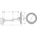Hansgrohe Rasierspiegel Logis Universal chrom mit LED Licht