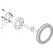 Hansgrohe Rasierspiegel Logis Universal chrom mit LED Licht