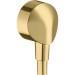 Hansgrohe Schlauchanschluß Fixfit DN15 polished gold 