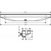 Hansgrohe Schlauchanschluss Fixfit Porter 500 mattweiss mit Ablage R