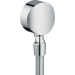 Hansgrohe Schlauchanschluß Fixfit S DN15 chrom mit Rückflussverhinderer u.Kugelgelenk