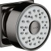 Hansgrohe Seitenbrause 1jet eckig Polished Black Chrome