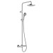 HG Showerpipe 200 1jet Vernis Blend chrom mit Brausethermostat