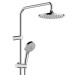 HG Showerpipe 200 1jet Vernis Blend chrom mit Brausethermostat