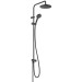 Hansgrohe Showerpipe 200 1jet Vernis Blend Reno mattschwarz