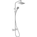 Hansgrohe Showerpipe 230 1jet Vernis Shape EcoSmart chrom mit Brausethermostat