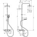 Hansgrohe Showerpipe 230 1jet Vernis Shape EcoSmart chrom mit Wannenthermostat