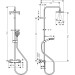 Hansgrohe Showerpipe 230 1jet Vernis Shape EcoSmart mattschwarz m.Brausethermostat