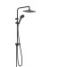 Hansgrohe Showerpipe 230 1jet Vernis Shape Reno mattschwarz