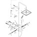 Hansgrohe Showerpipe 240 1jet Vernis Shape EcoSmart mattschwarz m.Brausethermostat