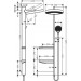 Hansgrohe Showerpipe 360 1jet Rainfinity mattweiss