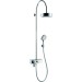 Hansgrohe Showerpipe AXOR Citterio chrom mit Brausenmischer Aufputz