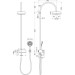 Hansgrohe Showerpipe AXOR Citterio chrom mit Brausenmischer Aufputz