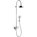 Hansgrohe Showerpipe AXOR Citterio chrom mit Brausenmischer Aufputz
