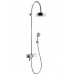 Hansgrohe Showerpipe AXOR Citterio chrom mit Brausenmischer Aufputz