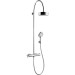Hansgrohe Showerpipe Axor Citterio chrom mit Thermostat Aufputz