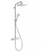 Hansgrohe Showerpipe Croma E 280 1jet EcoSmart 9 l/min chrom mit Brausethermostat