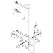 Hansgrohe Showerpipe Croma Select E Multi SemiPipe weiss/chrom