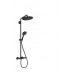 Hansgrohe Showerpipe Croma Select S 280 EcoSmart mit Raindance HB mattschwarz